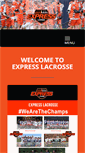 Mobile Screenshot of expresslacrosse.com